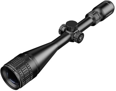 Rifle Scope EOX 6-24x50 AOEG-M Red Green Illuminated Rangefinder SFP Ring Mounts for Air Gun Airsoft Crossbow Hunting Tactical