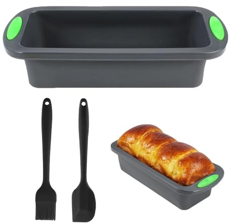 Silicones Breads Moulds 21.5x10x6.5cm Rectangle Silicone Bread Loaf Tins