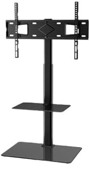 Tall TV Stand Mount Swivel For 32-55/65/ 85 Inch Height Adjustable Portable Floor TV Stand Max 600x800mm.(32-65 inch)