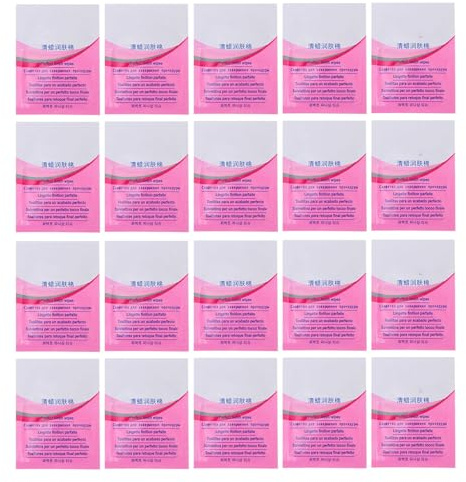 20 Pièces Lingettes Dépilatoires à Cire Papier Huile Blanc | Retire les Résidus de Cire, Usage Personnel ou Boutique, Format Pratique, Peau Douce, Lot de 20