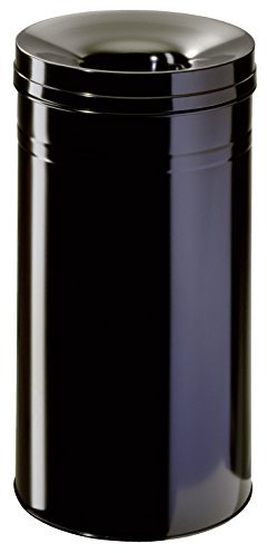 Durable Papierkorb Safe+ rund 60 Liter, schwarz, 332701
