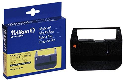 Pelikan Farbband Gruppe 301 C Correctable für Sharp PA 3100, 7.2 mm x 155 m, schwarz
