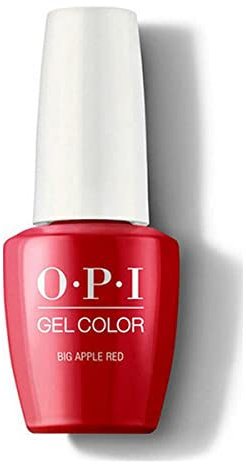OPI GelColor Nail Polish, Red Gel Nail Polish,Big Aple Red,0.5 fl oz