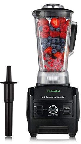 Cleanblend: 3HP 1800-Watt Commercial Blender