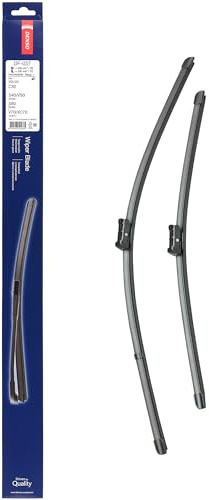 DENSO Flachwischer-Set DF-037 (650/500 mm, Linkslenker): Zwei leise, langlebige Wischer mit aerodynamischem Design. OEM-Qualität, breite Kompatibilität, 2-Jahre Garantie