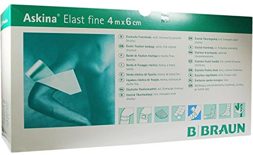 ASKINA Elast Fine Binde 6 cmx4 m lose 100 St