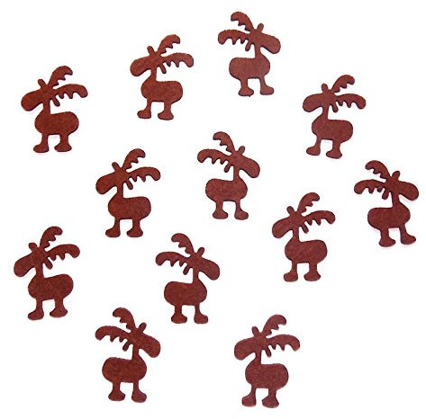 Zita's Creative Bastelfilz Figuren Set - Elch klein. - Filz, Textilfilz, Streudeko