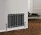NRG 300 x 425mm Traditional Anthracite Horizontal Cast Iron Style Radiator Double Panel