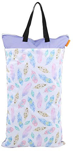 Stoff Windel Tasche Große Hängende Wasserdichte Trockene Wiederverwendbare Waschbare Baby Stoff Windel Tasche(EF203)