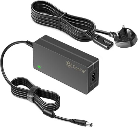 24V 2.5A Power Supply 60W AC Adapter Charger with 5.5 X 2.5mm DC Plug Jack Connector for 24V 1A 1.5A 2A 2500mA Devices Led Light Strips NVR DVR CCTV Camera