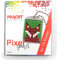 Pixel P90058-01501 Spaß Bastelset Fuchs, mit 10 Medaillons zum Pixeln, einfaches Stecksystem ohne Bügeln und Kleben, für Kindergeburtstag, Bastelnachmittag, Schulen und Kitas