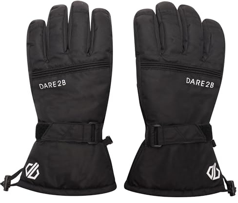 Dare 2b Herren Ski-Handschuhe Worthy (L) (Schwarz)