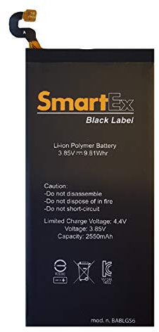 Smartex® Black Label Battery compatible with Samsung Galaxy S6 (EB-BG920ABE)