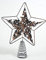 Christbaumspitze Stern aus Metall Bronze Farben 270mm x 225mm Weihnachtsdeko Wichteln Advent