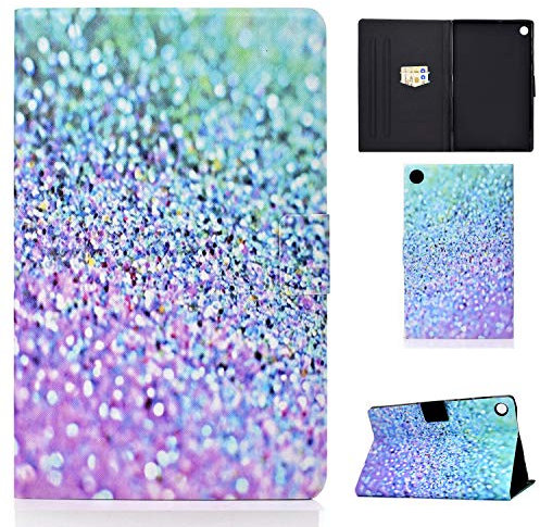 Funda para Huawei MatePad T10S T10 2020 Tablet Ligero Cuero de PU Bonito diseño Antideslizante Soporte Flip Wallet Cover con Tarjetero Huawei MatePad T 10S / T 10 (Arena)