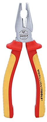 BRILLIANT TOOLS BT068011 VDE Kombizange [Powered by KS Tools]