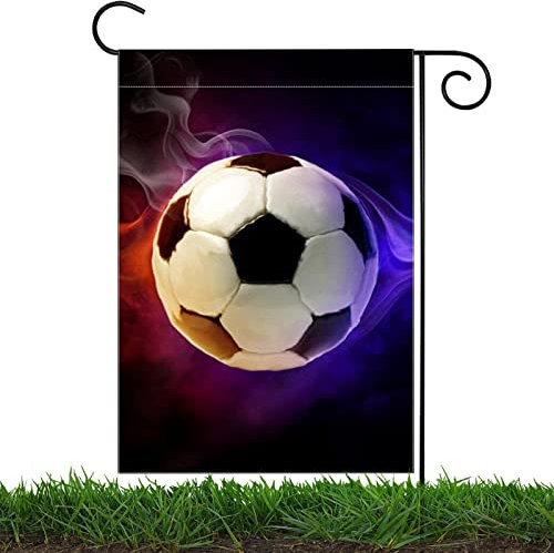 Abonda Qatar-Fußball-Flagge, doppelseitig, lebendige Farben, Weltfußball-Fan-Flaggen, Raumdekoration, Sport-Wettbewerb, robuste Polyester-Qatari-Flaggen, einfache Präsentation