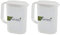 Pride Home & Garden PHG Durable Plastic Fridge Door Jug w/ Lid | BPA Free Plastic Pitcher Set | Dishwasher Safe | Airtight Systema Plastic Jug | 1.5 litres (Pack of 2) (PHG-PFDJL_1.5L)