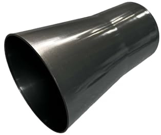 Eberin Vaseneinsatz für Friedhofsvase - Grabvaseneinsatz - 20 cm - Schwarz | Ersatzeinsatz aus stabilem Kunststoff für Grabschmuck, Grabvase & Friedhofsschmuck - Wetterfest & Robust - Oben Ø 14 cm
