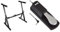 RockJam Heavy Duty Z-Style Keyboard Stand for Digital Pianos and Electronic Keyboards - Black & Sustain Pedal für digitale Klaviere und elektronische Tastaturen mit Polaritätsschalter