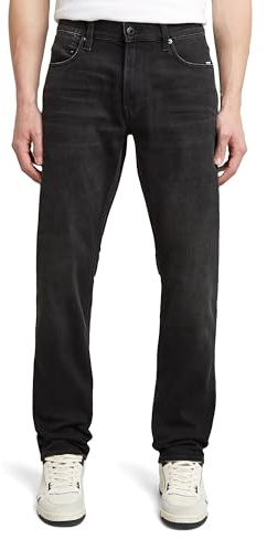 G-Star Homme Jean Mosa Straight, Noir (worn in black moon D23692-B479-G108), 31W / 36L