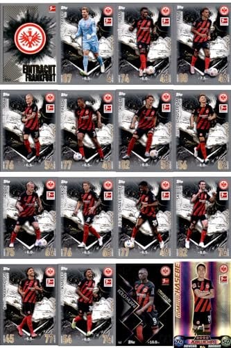 Generisch Topps Match Attax Bundesliga - 2023/24 - Mannschaftspaket - Eintracht Frankfurt
