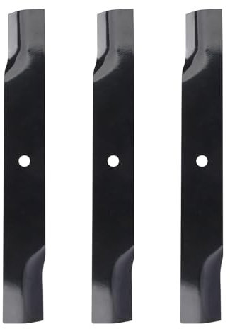 SuperDi 601124 561133B Lawn Mower Blades for Hustler 54 Inch Mower Blades 797696 Blades Raptor SD Fastrak Super Z Replaces 561133B，92-208，601012，602416 ，797712，11856 (3Pack)