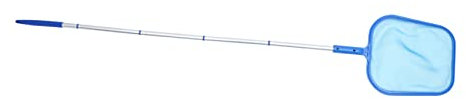 DIKACA Rod Pool Kescher 120cm Flaches Wasser Reinigungstool Für Schwimmbad Teich Und Outdoor Aktivitäten Feinmaschiges Netz Zum Fangen Von Schmutz Und Blättern