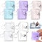 YOUNGSAY 10 Pcs Mini Porte-Clés Album Photo, 2 Inch Clignotant Porte Clef Mini Album Photo avec 18 Poches, Mini Album Photo Portable pour Enregistrer de Bons Souvenirs (5 Couleurs)