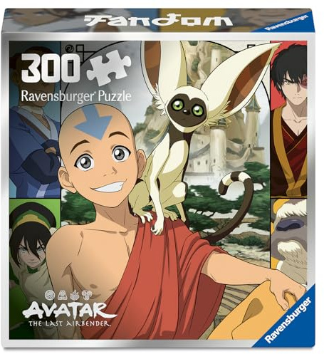 Ravensburger Puzzle Avatar Der Herr der Elemente - 300 Teile Puzzle | 300 Teile, Avatar - Der Herr der Elemente Puzzle, Erwachsenenpuzzle, Geschenk für Frauen und Männer