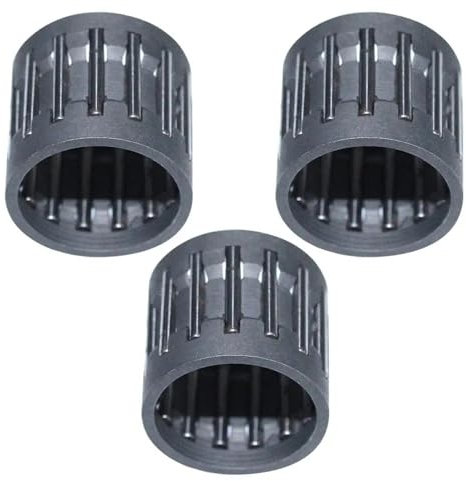 LALAL Kit de cojinetes de agujas de embrague de 3 piezas for motosierra Husqvarna 181 288 394 395 3120 XP, reemplazo 503 25 30-01