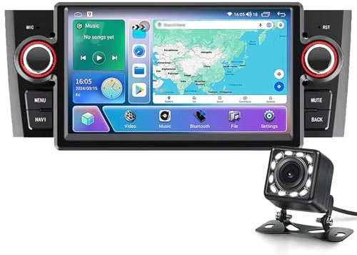 Genérico 7 Touchscreen Car Stereo for FIAT Grande Punto Linea 2007-2012, Android 13, Dab+, Double DIN DVD Player, GPS Navigation, DSP, WiFi, 4G, Bluetooth, RDS, USB