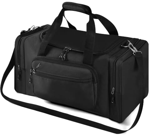 OSDUE Sporttasche & Reisetasche für Damen und Herren, 35L | Reisetasche, Sport Bag, Handgepäck, Gym Bag, Trainings Tasche, Fitness Tasche, mit Schuhfach