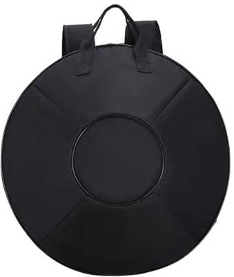 Handpan Case Cover 22 Zoll (56 cm) – Oxford-Tuch-Trommeltasche mit Griff und Reißverschluss für Stahlzungentrommel Schutz und Transport
