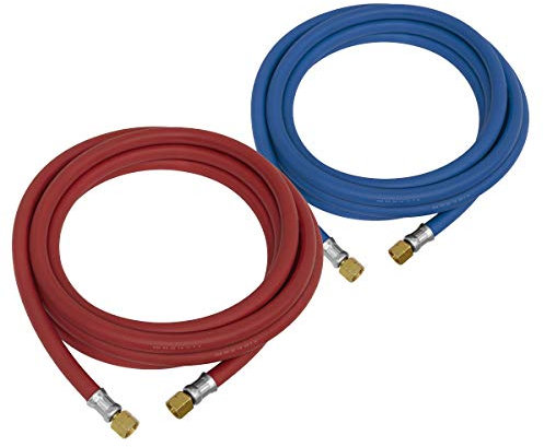 Sealey 5m Oxy Acetylene Welding Hose Set, 3/8 BSP Swivel Unions, 10mm - WH05
