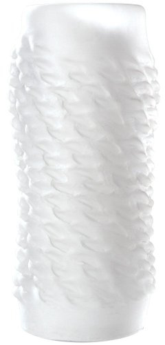 Doc Johnson OptiMALE - ULTRASKYN - Reversible Stroker with Storage Case - Link - Frost