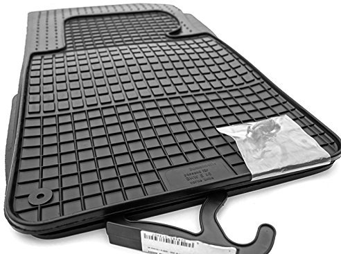 kh Teile Gummimatten Original Qualität Gummi Fußmatten 4-teilig schwarz