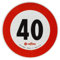 Italiano velocità Schild Italia 40 km/H RA2