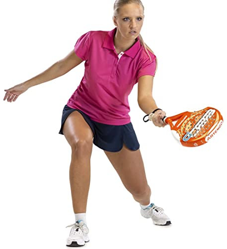 ASIOKA 97/13-102/14 Pack Falda Pantalón + Polo M/Corta de Tenis, Mujer, Blanco/Fucsia, L