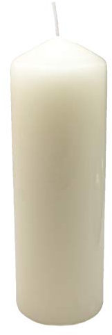 Ebersbacher Kerzen Stumpenkerze Champagner, (Ø x H) 40 x 120 mm einzeln in Folie