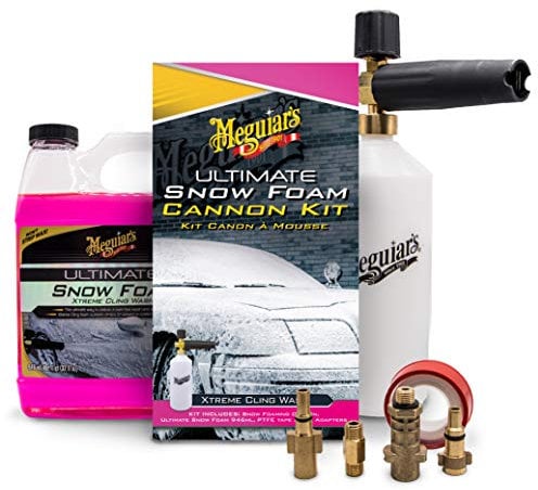 Meguiar’s Kit canon a mousse Snow foam -Ultimate G194000EU