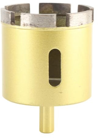 Forets Diamantés, Scies-Cloches à Âme Creuse Triangulaire 40-60 mm pour Le Perçage Sur Les Carreaux Le Béton La Brique Le Verre Le Marbre et La Céramique(60mm)