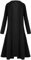 Fashion Star Womens Ladies Floaty Casual Waterfall Long Sleeves Open Front Duster Coat Maxi Long Cardigan (Plus Size (UK 24/26), Long Sleeve Black)