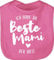 Shirtracer Baby Lätzchen - Mama - Ich habe die beste Mami der Welt - Unisize - Pink - muddi mam kinderlätze mamas mum is the best letzchen mutter ist schlabberlatz muttertagsgeschenk hab latz mommy