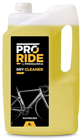 PRORIDE Dry Cleaner- Limpiador en Seco Bicicletas - Limpieza Sin Agua - Waterless - Biodegradable - Garrafa 4 litros