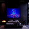 QGHOT Blacklight Sexy Wandteppich, Schwarzlicht-Poster für Erwachsene, Liebhaber, Trippy Wandteppiche, Paar, leuchtet im Dunkeln, Wandteppich für Schlafzimmer, Wohnheim, Sex, nackte Mädchen, Party,