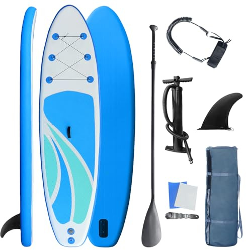 GONFLABLE Inflatable Stand Up Paddle Board for Adult All Skill Levels