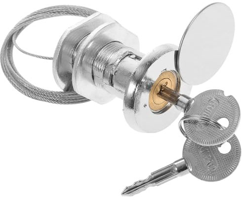 1 Jeu De Serrure D'Urgence Ouvre-Garage Déverrouillage Porte Interrupteur À Clé