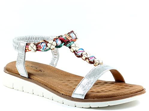 Lunar Tempo Silver Sandal