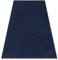rugsx Teppich Softy dunkelblau, glatt, einfarbig, für Zimmer, Wohnzimmer, Schlafzimmer, 60x100 cm